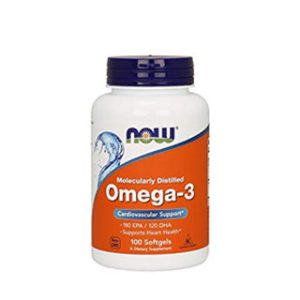 NOW Omega 3 1000mg Softgels 100's
