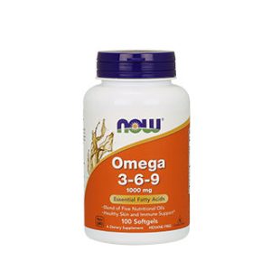 NOW Omega 3-6-9 Softgels 100's