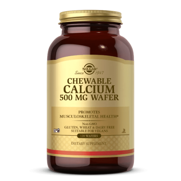 Solgar Calcium Chewable Wafers 500mg 120's