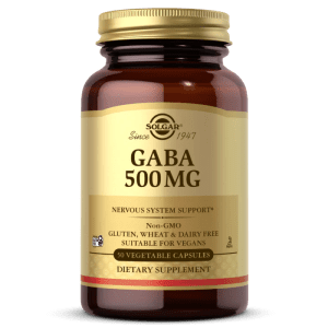 Solgar GABA 500mg Capsules 50's