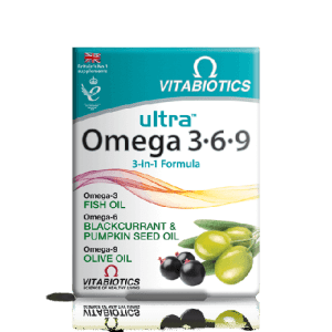 Vitabiotics Ultra Omega 3-6-9 Capsules 60's
