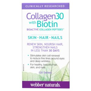 Webber Naturals Collagen with Biotin Tablets 120's